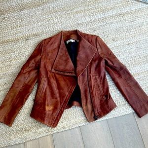 Liebskind Brown Leather Jacket M